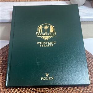 Hardback Book Rolex Ryder Cup 2020 Annual Yearbook Whistling Straits